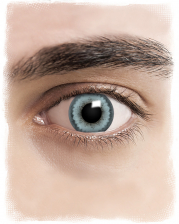Realistische Blaue Cosplay Kontaktlinsen 