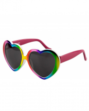 Rainbow Heart Glasses 