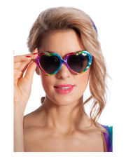 Rainbow Heart Glasses