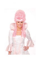 Pink Baroque Wig 