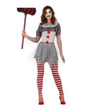 Sassy Clown Damen Kostüm für Erwachsene 