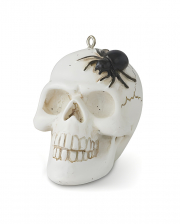 Scary Skull Christmas Bauble 