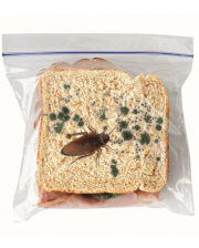 Schimmliges Sandwich Snack-Tüte Scherzartikel 