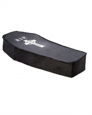 Schwarzer Faltbarer Halloween Sarg 150 cm