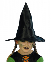 Black witch hat for children 
