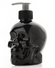 Black Skull Soap Dispenser With Soap 300ml 