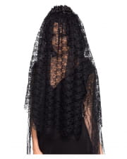 Black Widow Lace Veil 