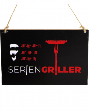 BBQ Sign "Series Barbecue" 18cm 