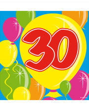 Napkin Balloon 30