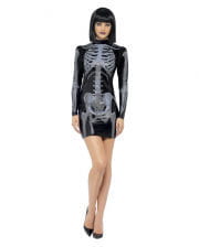 Sexy Skelett Kleid 