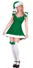 Sexy Christmas Elf Costume 