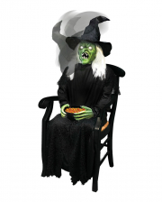 Sitting Witch With Snap Head 