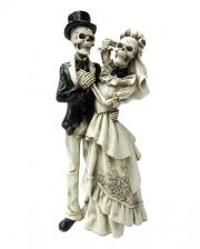 Skeleton Wedding Couple "Love Never Dies" 34 Cm 