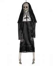 Skelett Nonne Hängefigur 40cm 