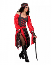 Skull Pirate Woman Costume Plus Size 