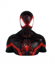 Spider Man Miles Morales Deluxe Bust Bank