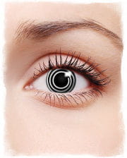 Spiral Kontaktlinsen Black & White 