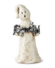 Spooky Ghost With Glitter Flakes 20cm 
