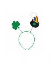 St. Patricks Day Hairband Shamrock U. Rainbow 