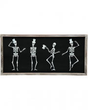 Skelett Deko für die Halloween Party