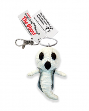 The Ghost Voodoo Knitting Doll Keychain 