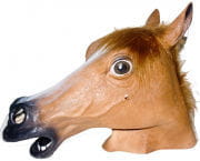 Animal Mask Horse Brown 