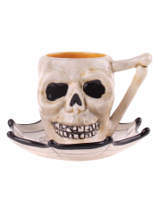Skull Cup & Saucer 