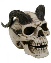 Devil Skull With Horns