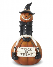 Trick Or Treat Pumpkin Man Decorative Figure 22cm 