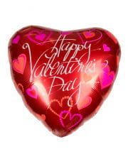 Folienballon mit Happy Valentins Day Gruß