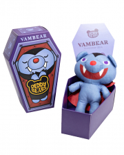 Small Vambear Deddy Bear In Coffin 14cm 