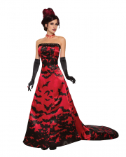 Vampir Lady Ballkleid für Erwachsene