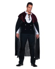 Vampire Velvet Cape black-red 
