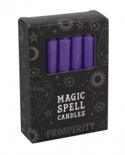 Purple "Prosperity" Magic Candles 12pcs. 