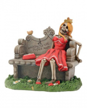 "Waiting For The Perfect Man" Skeleton Figure 