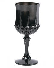 Weinglas Diamant schwarz 