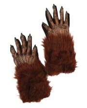 Werwolf Handschuhe Braun 
