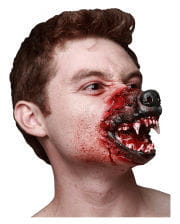 Werewolf Transformation latex application