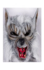 Werwolf Maske mit Fell 