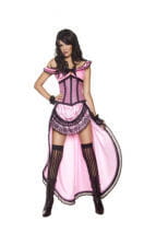 Western Saloon Girl Kostüm pink 