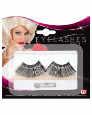 Wimpern Schwarz Extra Lang