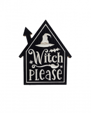 Halloween Stand-up "Witch Please" 20cm 