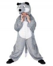 Wolf costume for children