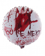 "You are Next" Bloodlust Folienballon 46cm 
