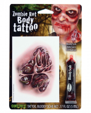 Zombie Rot SFX Tattoo 