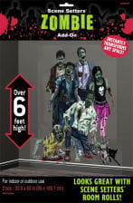 Zombie Invasion Wandfolie