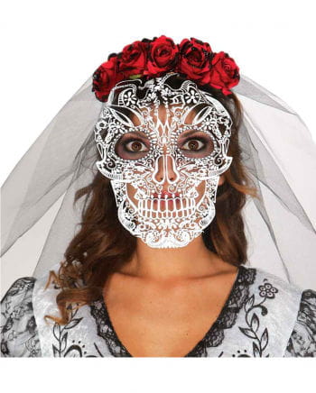 Day Of The Dead Wedding Veil Costume Accessories Horror Shop Com