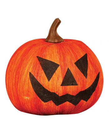Halloween Deko Kürbis 16 cm | Klassische Jack-o-Lantern ...