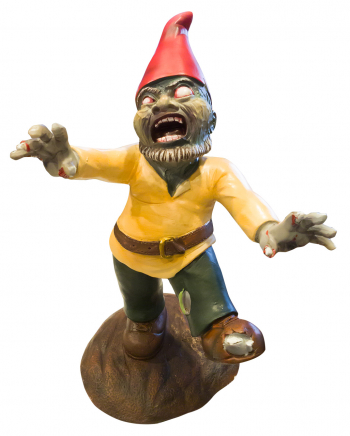 Horror Garden Gnome Gnawey As Halloween Decoration Horror Shop Com