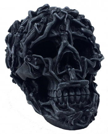 Relief Skull With Women | Buy a skull | horror-shop.com